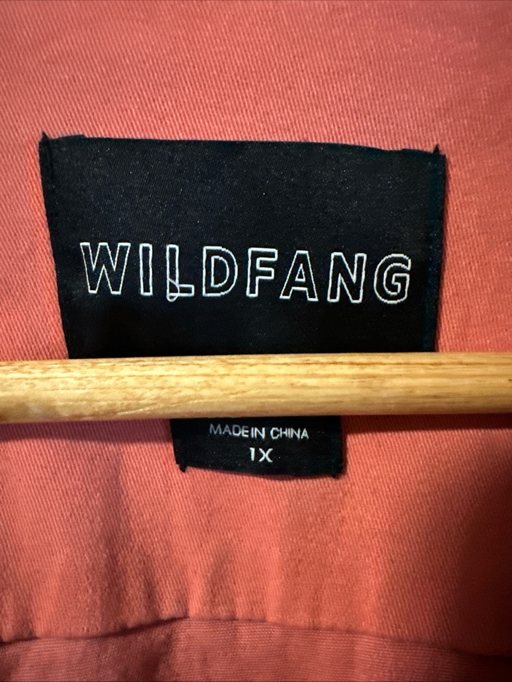 Wildfang Coral Utility Coverall Jumpsuit - Vtg Style womens sz 1X - Picture 3 of 15